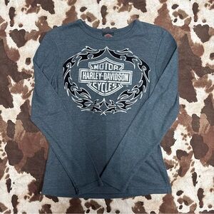 Harley-Davidson Charcoal Graphic Tee